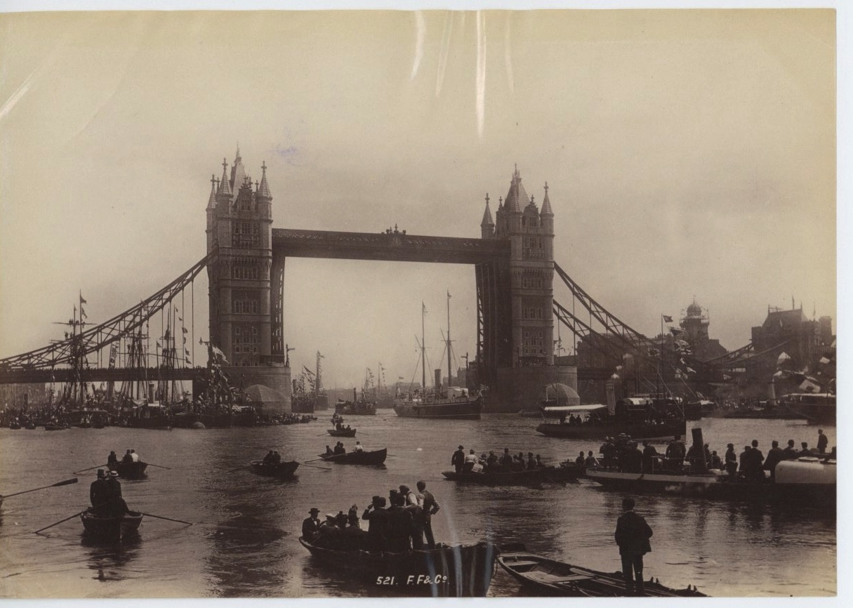 Angleterre, Plymouth Vintage albumen print, England Tirage albuminé 14x20