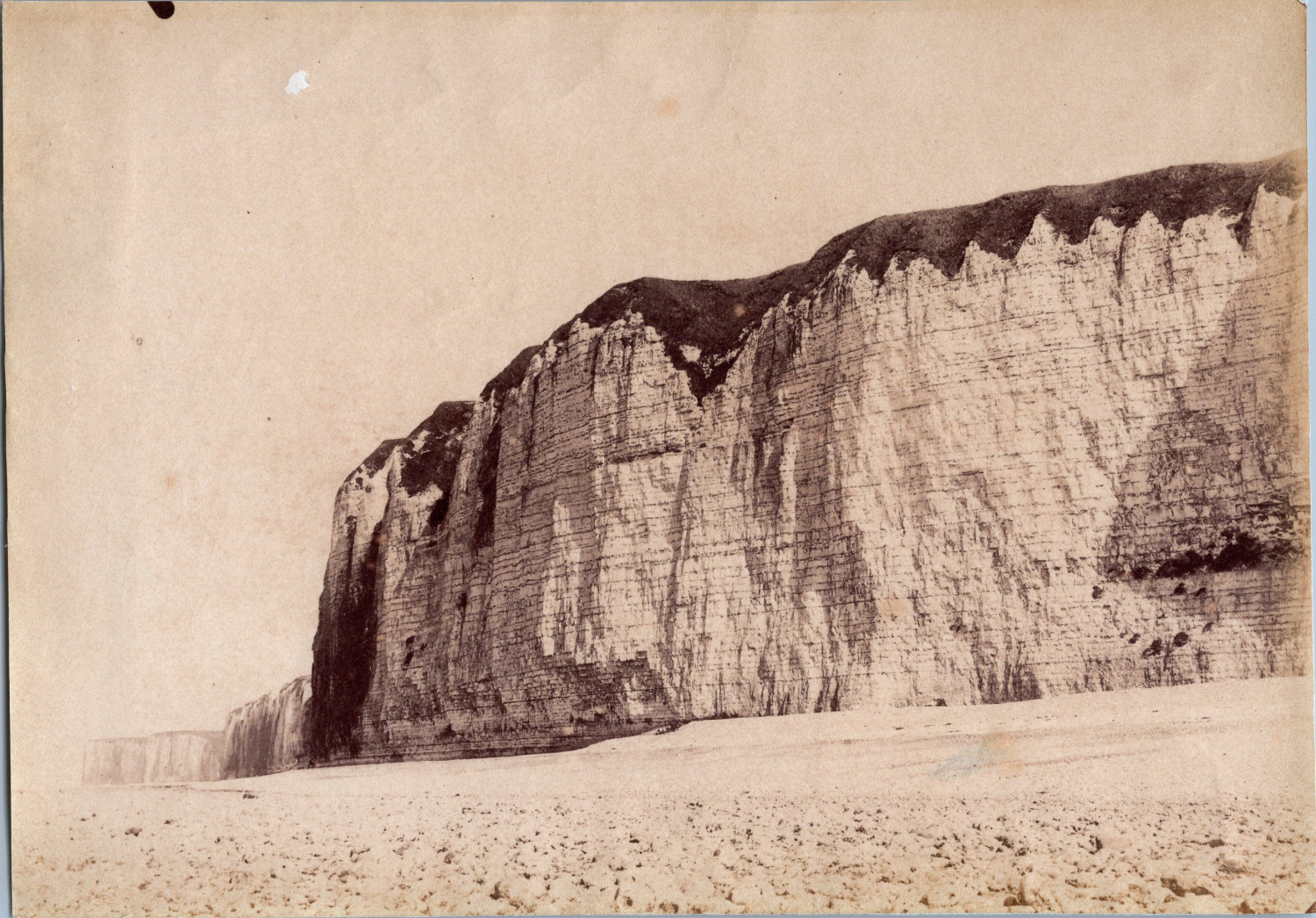 France, Falaise de Veulettes-sur-Mer, Vintage print, 1894 Tirage vintage  tirag | eBay